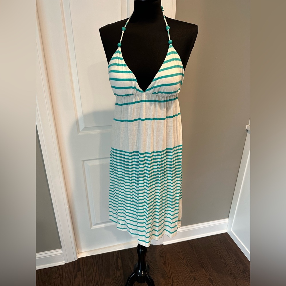 T-Shirt Halter Dress - Size Small